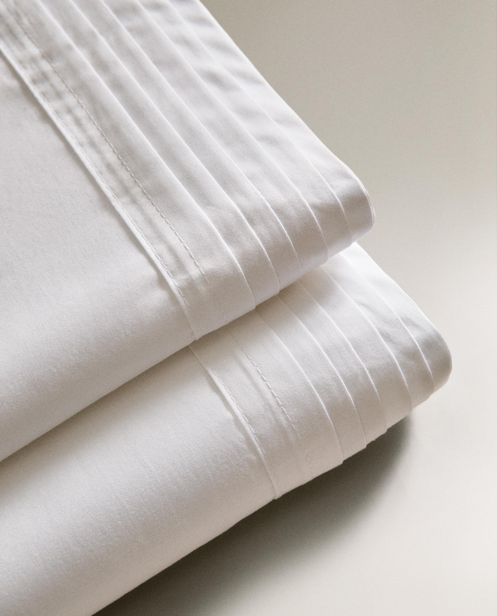 Простыня Zara Home сатин, 160х280 см, хлопок 100%, однотонный, 6114/089