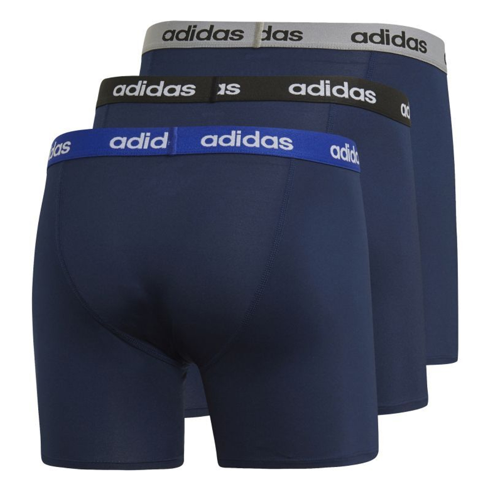 Мужские боксеры спортивные Adidas Brief M - 3 пары/collegiate navy/collegiate navy/collegiate navy