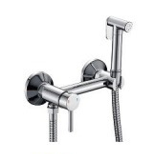 Смеситель с гигиеническим душем (САТИН) "VITTO"