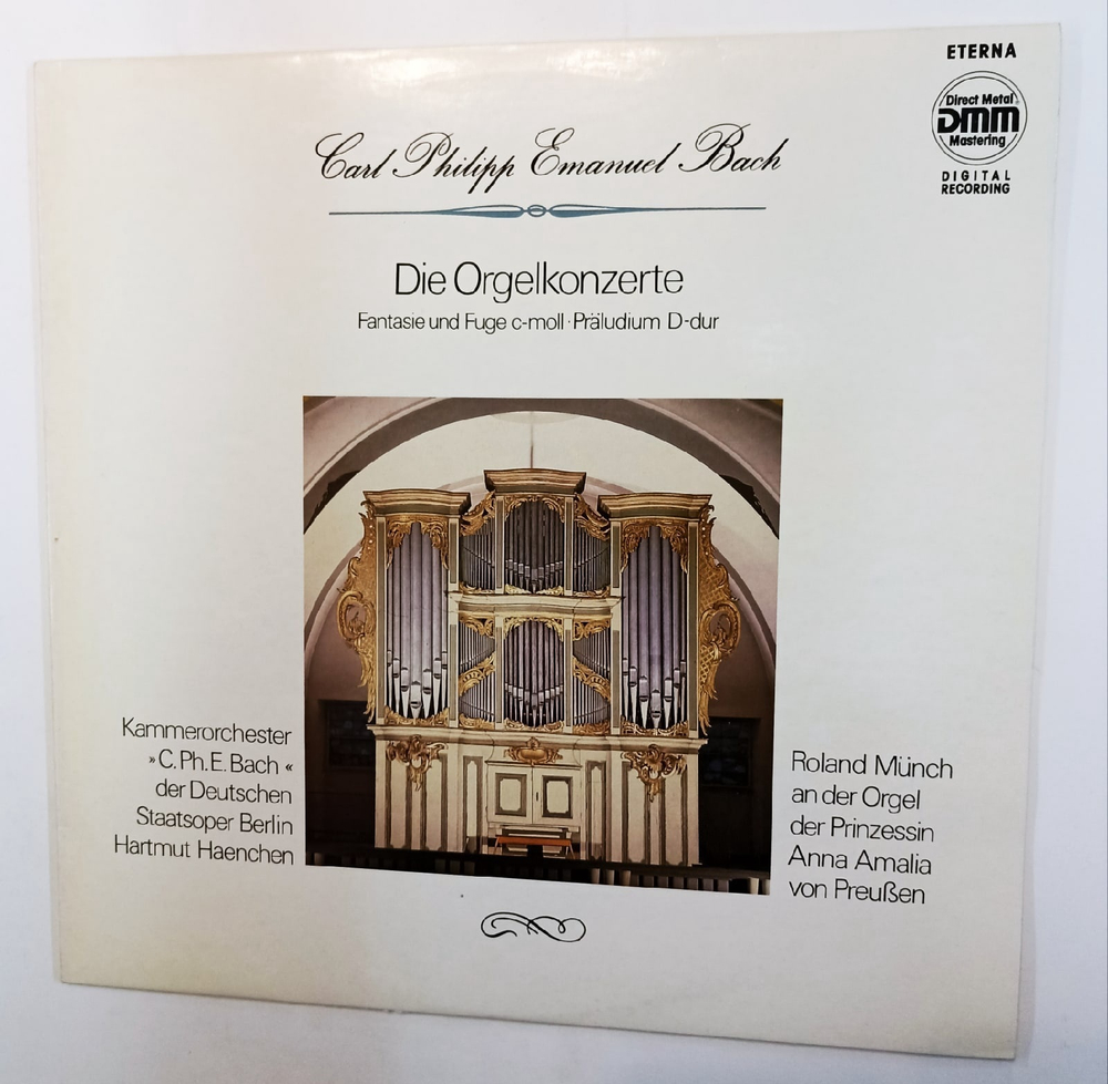 Carl Philipp Emanuel Bach Kammerorchester C Ph E Bach der Deutschen Staatsoper Berlin, Hartmut Haenchen, Roland Munch