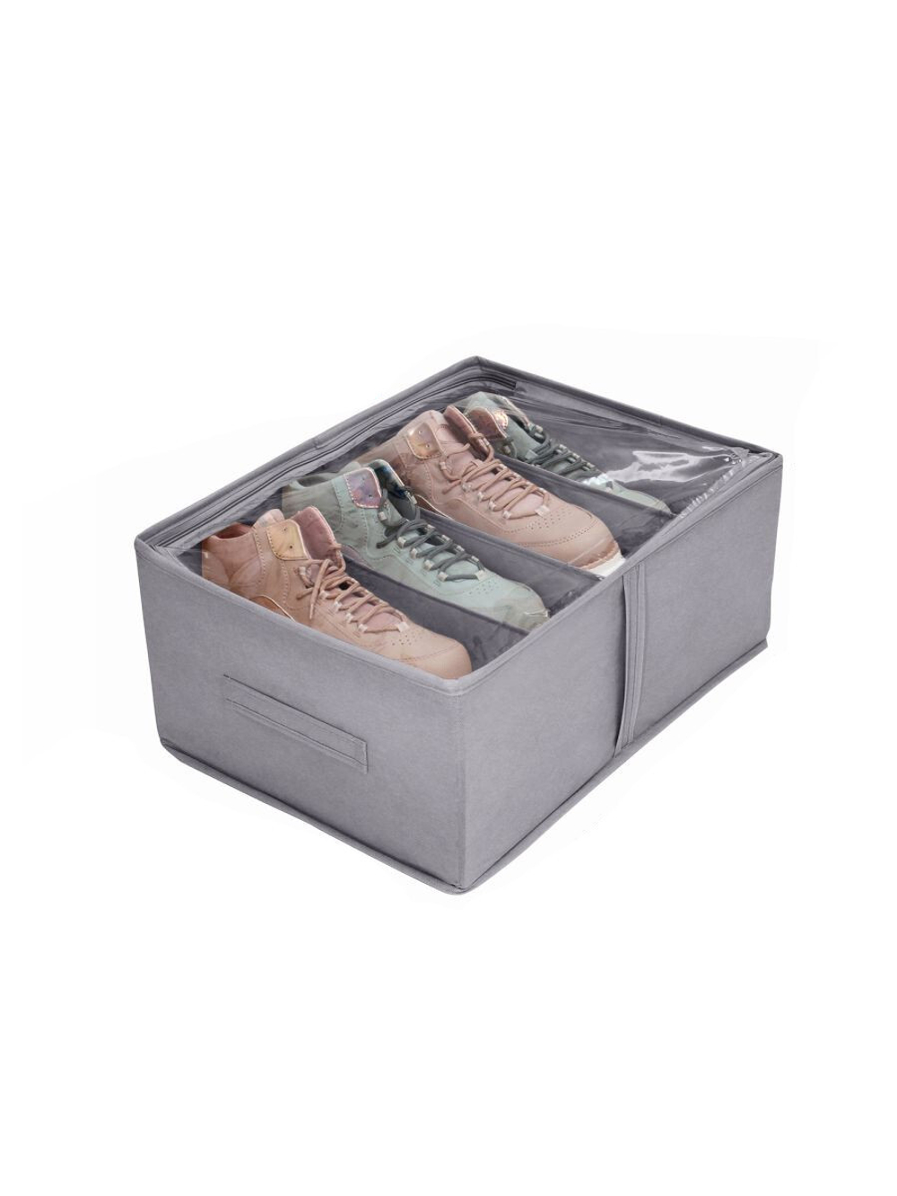 Кофр для обуви 34х48х20 см, 4 ячейки, Лондон