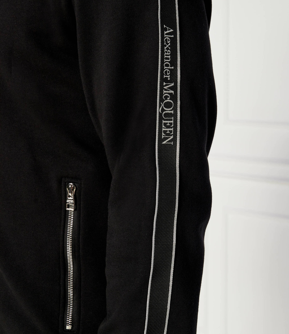 Худи Alexander McQueen - черный(654794 QXAAP)