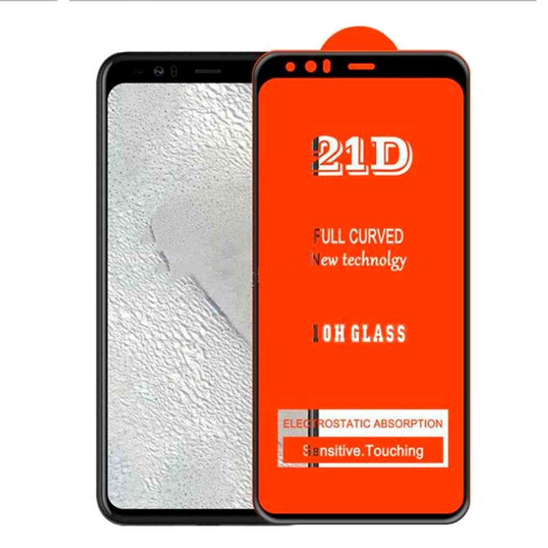 Защитное стекло 21D для Google Pixel 3A XL черное