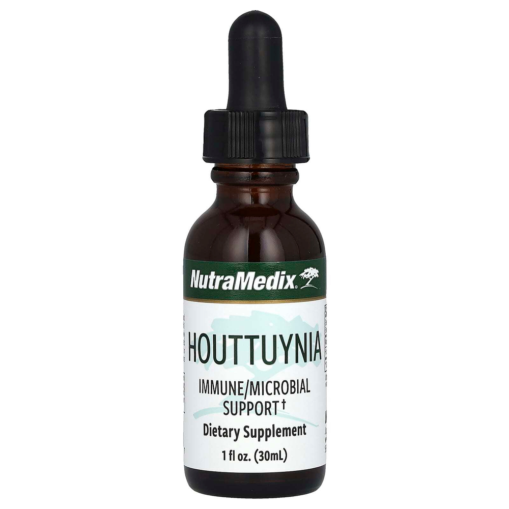 NutraMedix, Houttuynia, поддержка иммунитета и микробов, 30 мл (1 жидк. унц.)