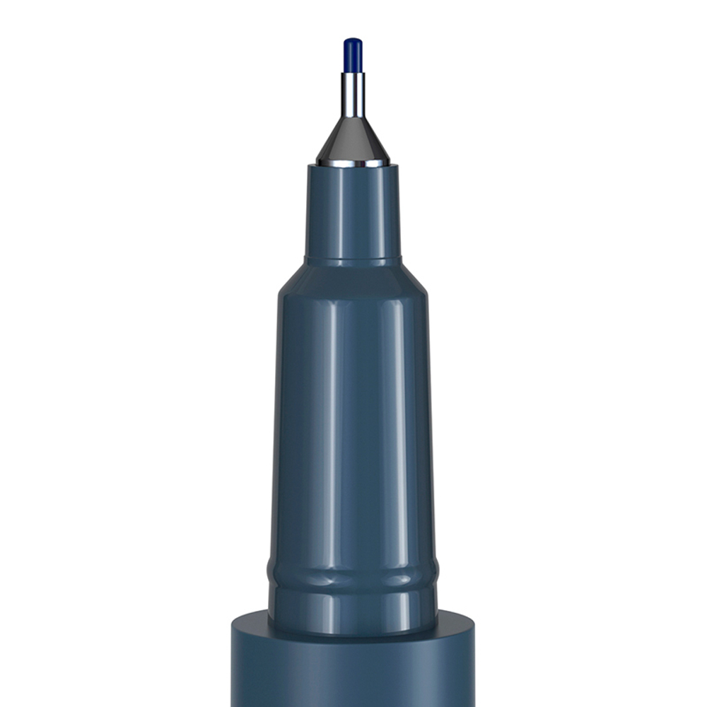 Маркер перманентный BERLINGO "Multiline PE55" двухсторонний, 0,5-1 мм, синий