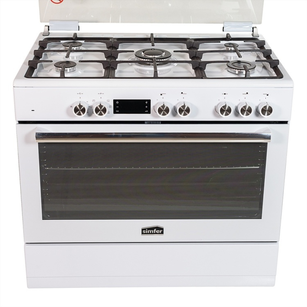 Газ\плита  SIMFER - F9507 SEWGW белый