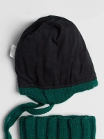 Шапка детская осенняя со снудом