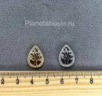 Швензы люкс (Корея) пара с микроцирконами 0493