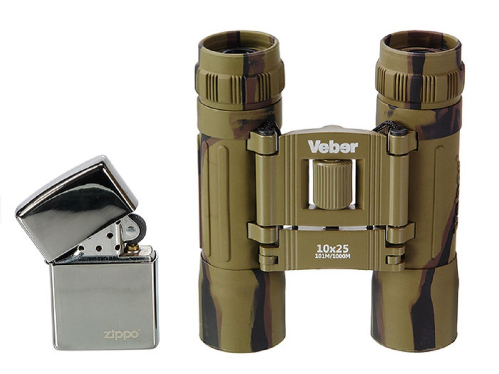 Бинокль БН 10*25 кам.Veber Sport