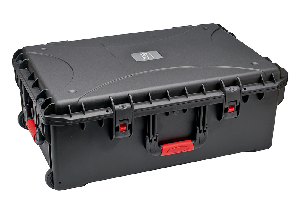 KING SIZE | Большой ударопрочный кейс кофр ящик бокс с выдвижной ручкой и колесами | DGCASE@60-05 | Внутр. размеры 745*475*265мм