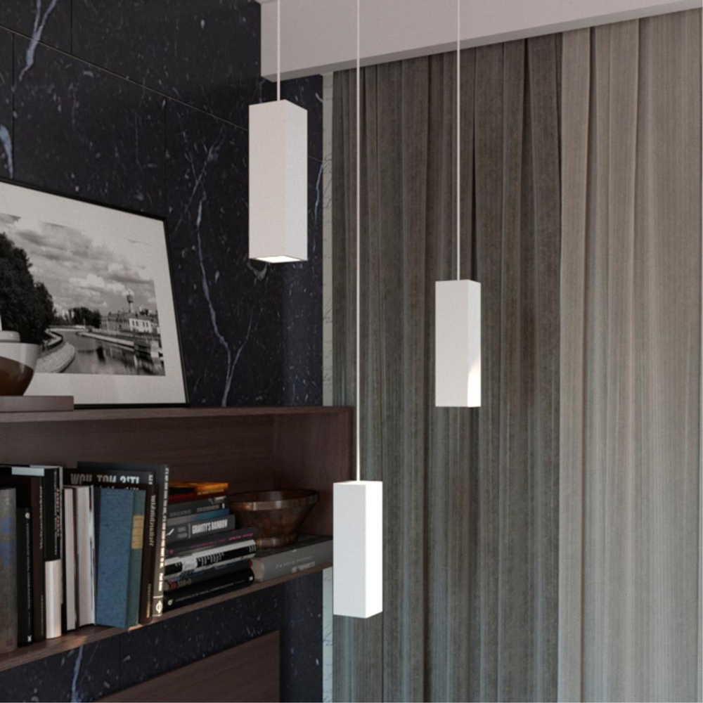 370464 OVER NT19 552 белый Накладной светильник IP20 GU10 50W 220V YESO