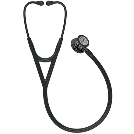 Стетоскоп Littmann Cardiology IV, черный, дымчатая акустическая головка, ствол цвета шампанское (6204)