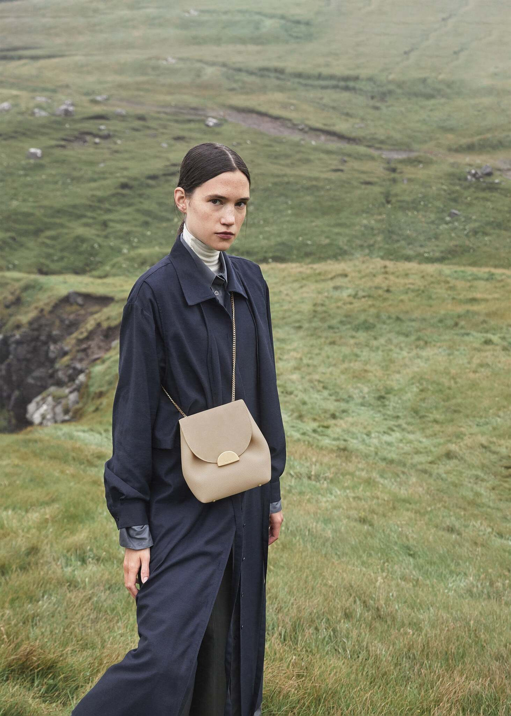 Сумка Polene Numéro Un Mini EDITION DUO SAND