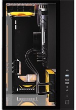 КОМПЬЮТЕРНЫЙ КОРПУС FORMULA V CRYSTAL Z9 FLOE BLACK, ATX/MICRO ATX, USB TYPE C/2*3.0, HD-AUDIO, КУЛЕР 7*120ММ FLOE ARPW, ВЫСОТА ПРОЦЕССОРНОГО КУЛЕРА