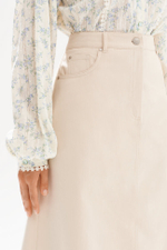 4962 Юбка женская (бежевый)