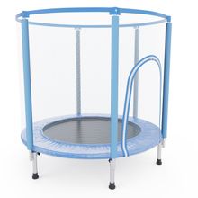 Батут детский DFC FOLDING 40&amp;quot; синий с сеткой