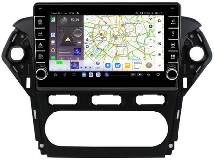 Магнитола для Ford Mondeo 4 2010-2014 - Carmedia OL-1281-1 (кнопки и крутилки) Android 13, TS20, 6+128Гб, CarPlay, 4G SIM-слот