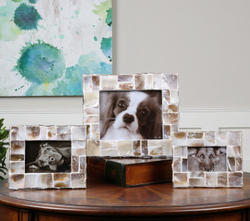 Рамки для фото 3шт Uttermost Capiz 18558 США фото