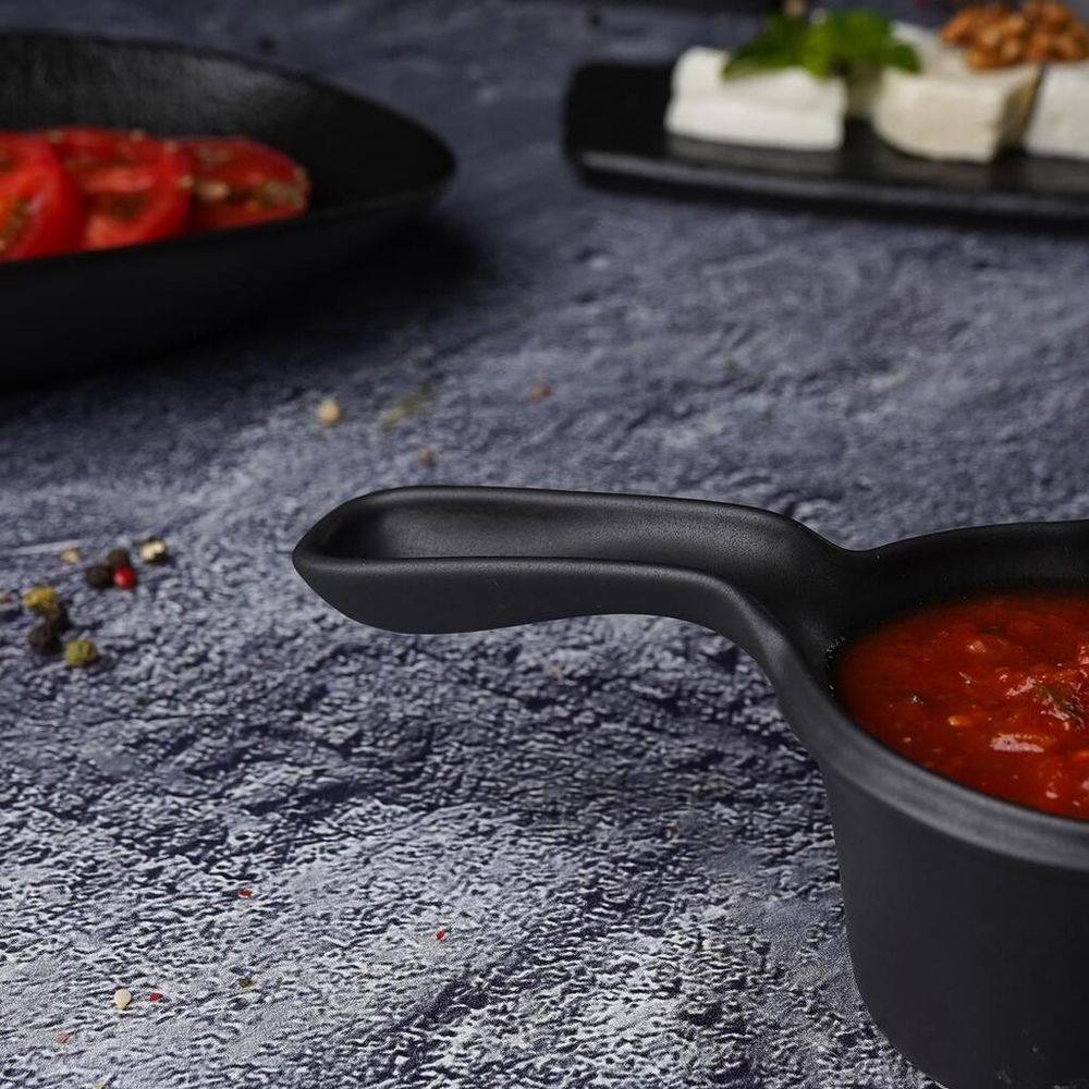 Соусник 100 мл d 7 см h5 см с ручкой Smooth   P.L. Proff Cuisine [6]