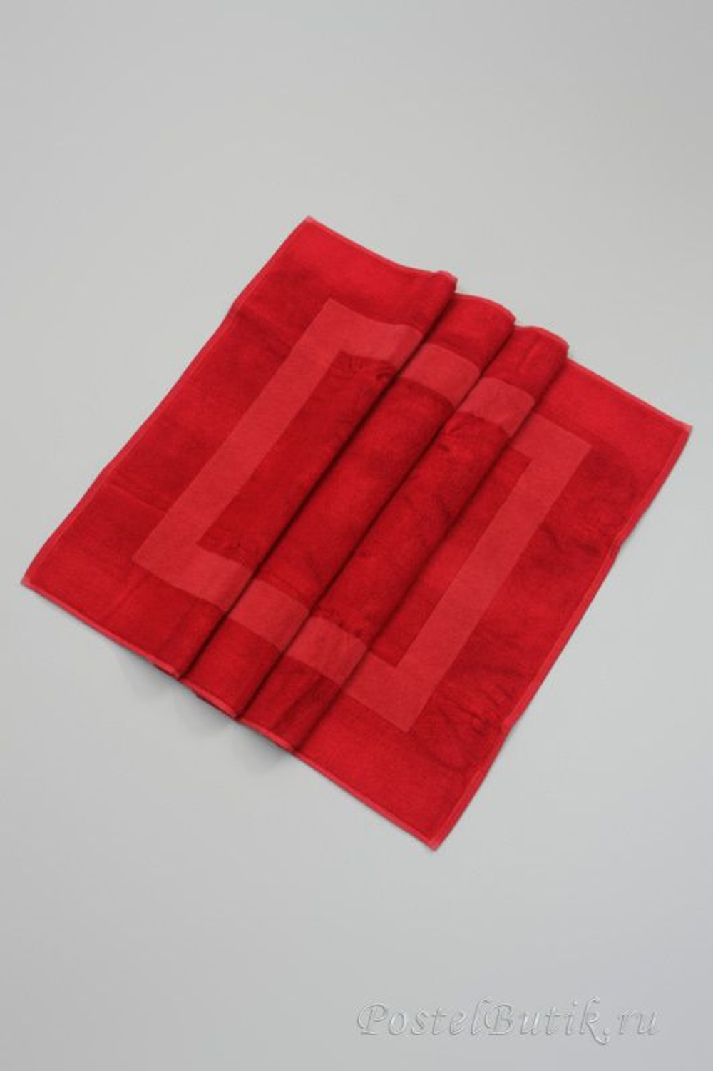 Коврик для ванной 60x95 Hamam Waterside красный фото