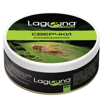 Сверчки консервированные, 40г, laguna