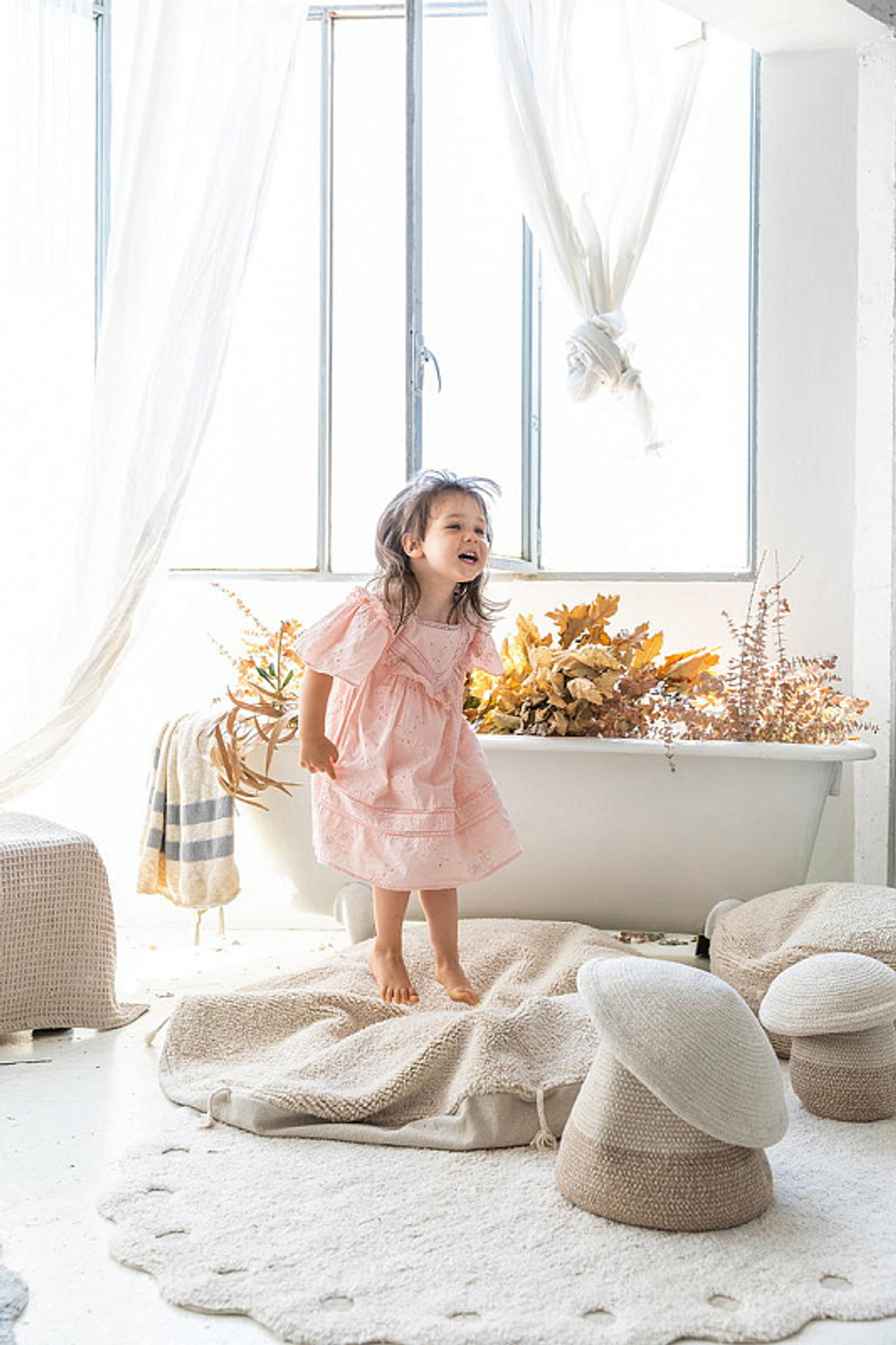 Ковер Lorena Canals Сосновая шишка бежевый 130х180 см