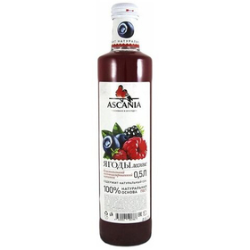 Напиток газированный Аскания "Лесные ягоды", стекло, 500 мл