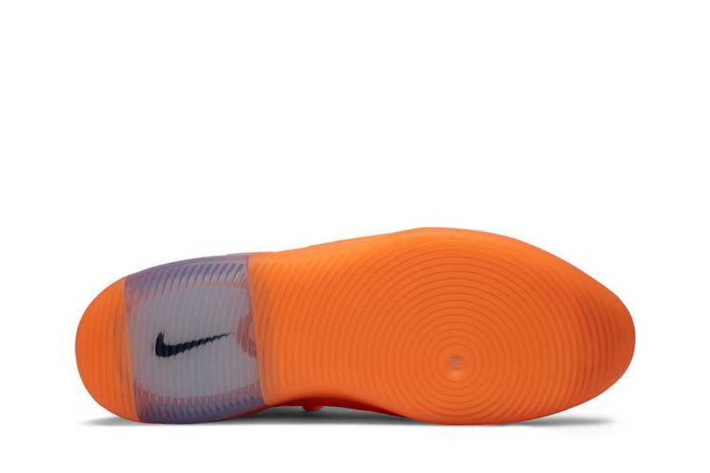 Fear Of God X Nike Air Fear Of God 1 Orange Pulse Fog Hyper Sneakers