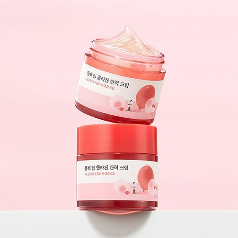Round Lab Camellia Deep Collagen Firming Cream Лифтинг крем с камелией и коллагеном
