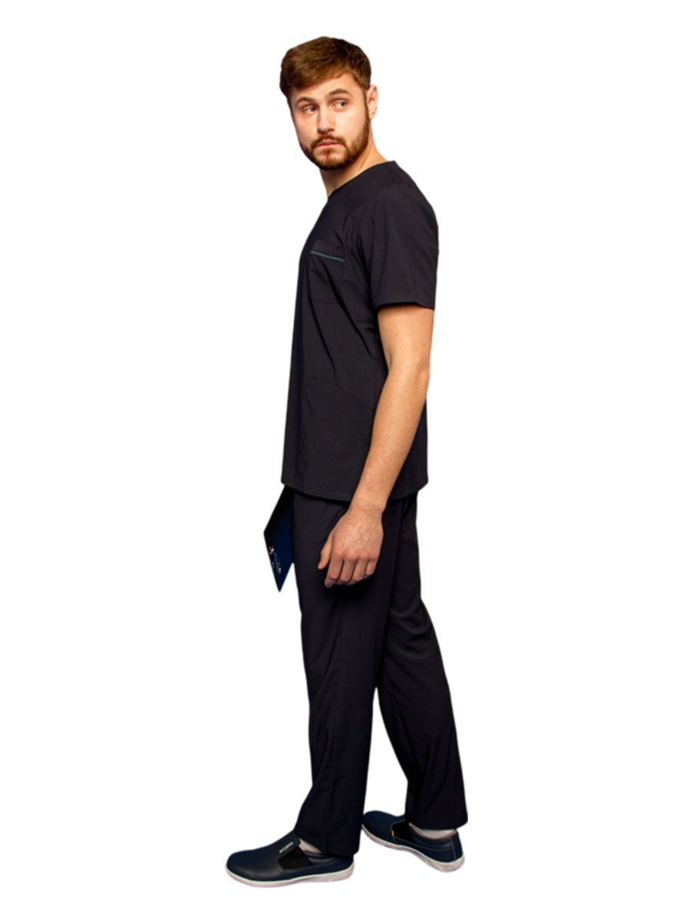 Туника медицинская мужская Pulse 260 Wisconsin, R175 угольно-серый, M