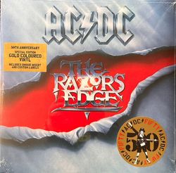 AC/DC - The Razors Edge (LP) Gold 50th Anniversary. Новая запечатанная виниловая пластинка