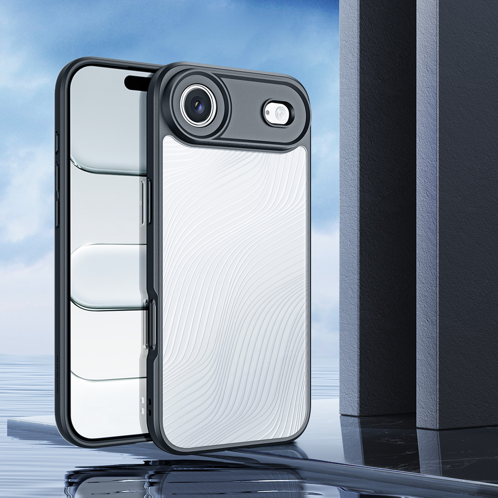 Чехол с мягкими черными рамками для смартфона iPhone Air, серия Aimo Series Case от Dux Ducis