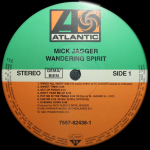 Mick Jagger / Wandering Spirit (LP)