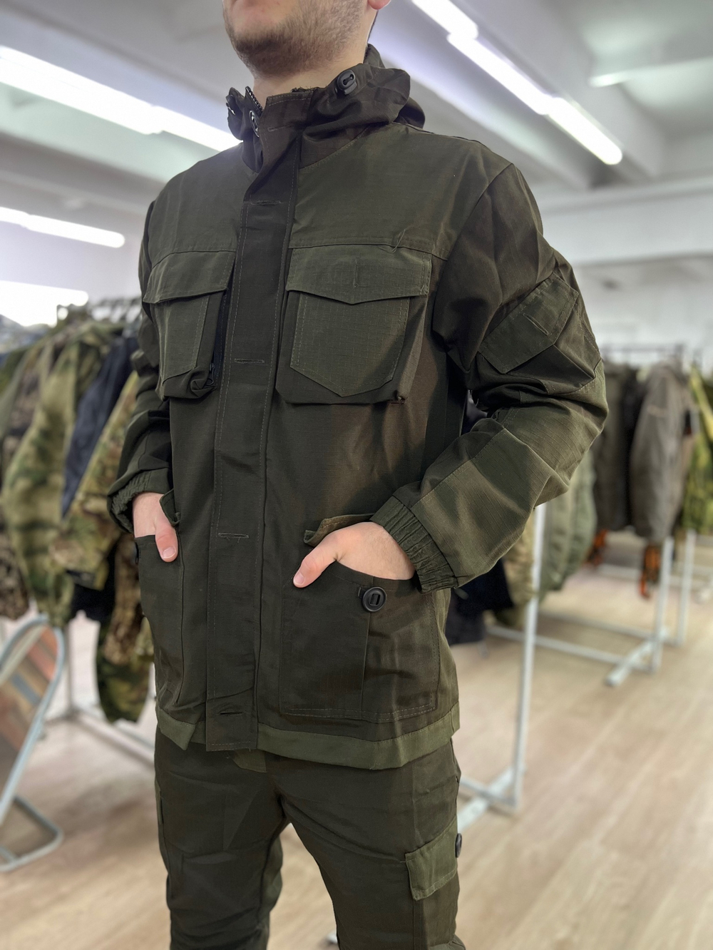 Костюм горка 8 / весна-лето/ тёмный хаки