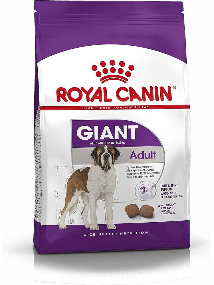 Сухой корм Royal Canin GIANT Adult для взрослых собак очень крупных пород, пакет 15кг