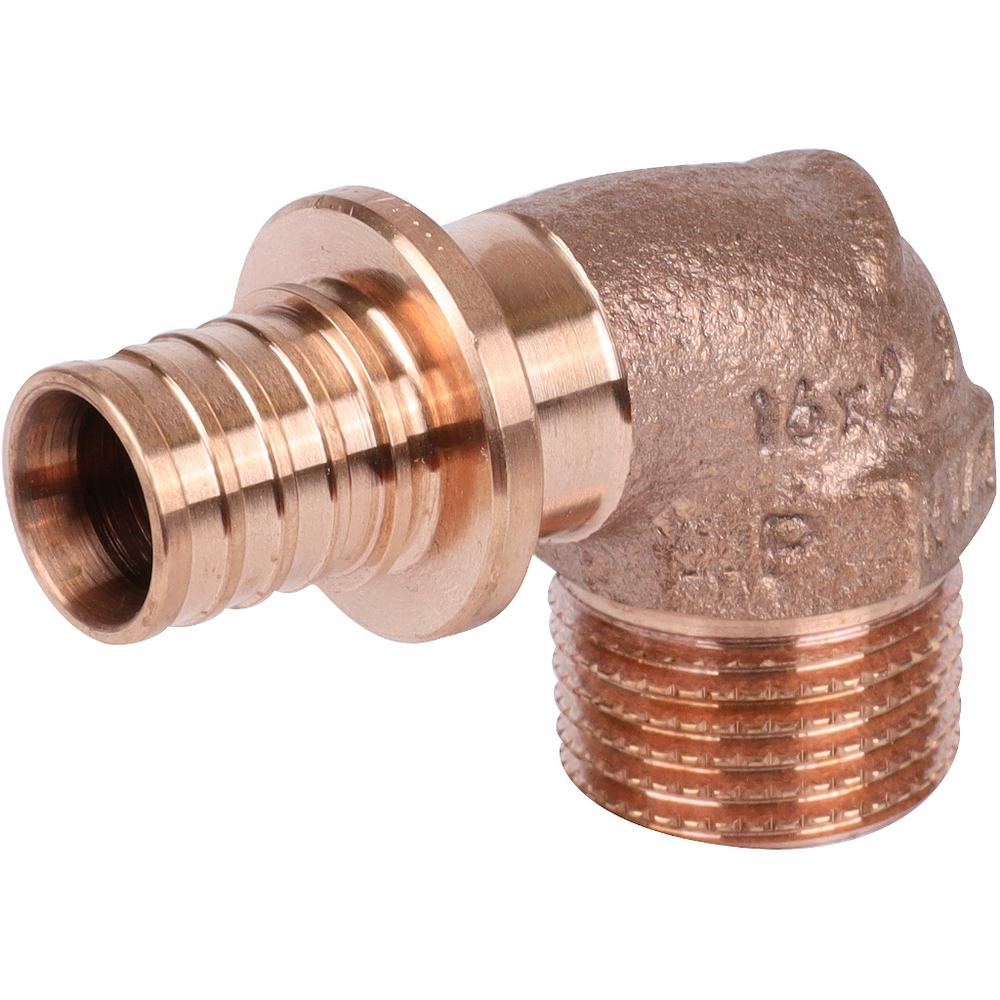 Угольник аксиальный с наружной резьбой 16x1/2" REHAU RAUTITAN RX+