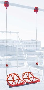 Высокие качели, для 4-опорной конструкции