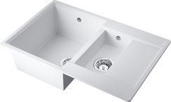 Мойка Daisen 78-2T-WH Tetogranit/белый(арт.4993530)