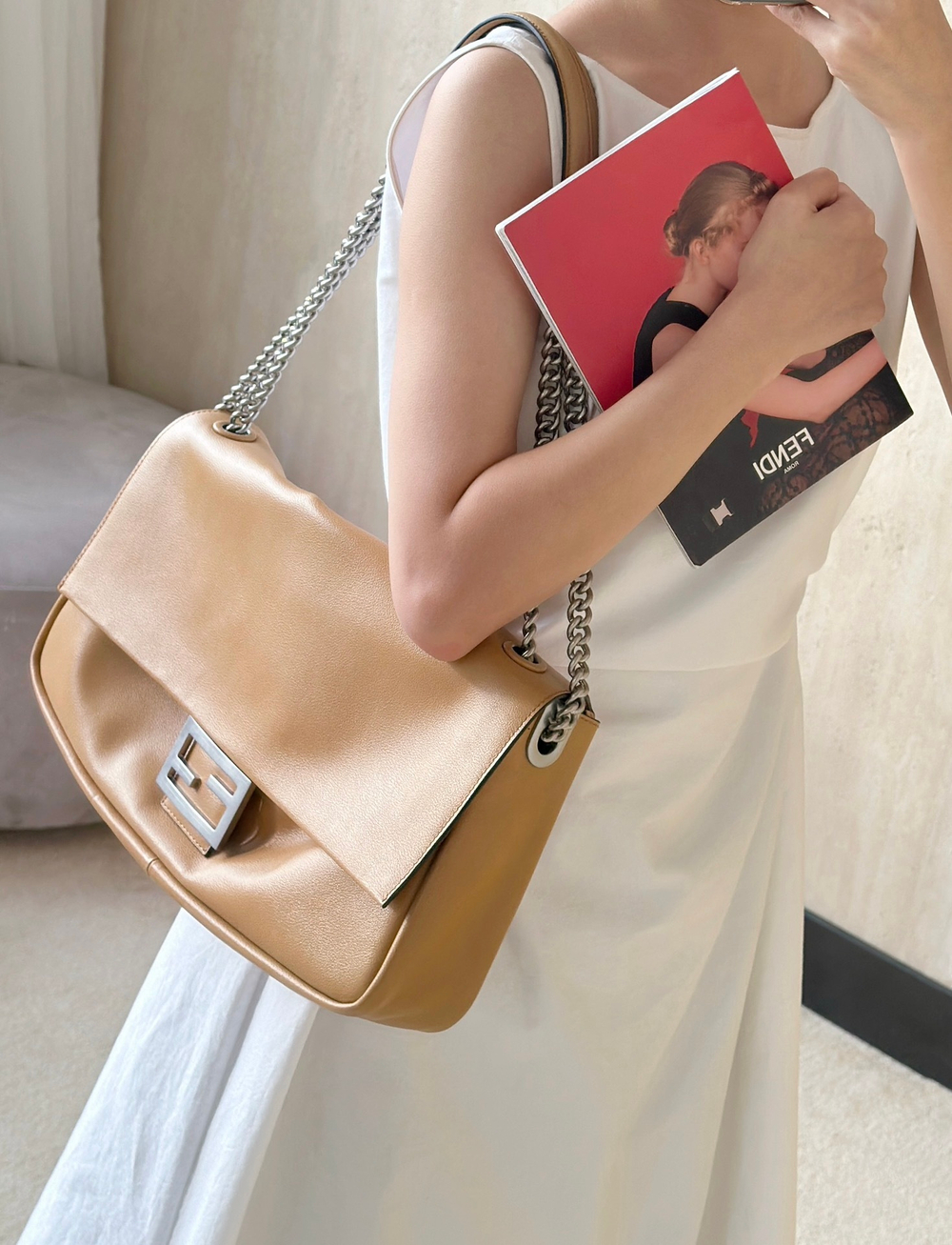 Fendi Baguette Chain Large 38 cm