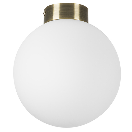 812021 Люстра GLOBO 1х40W E14 БРОНЗА/БЕЛЫЙ