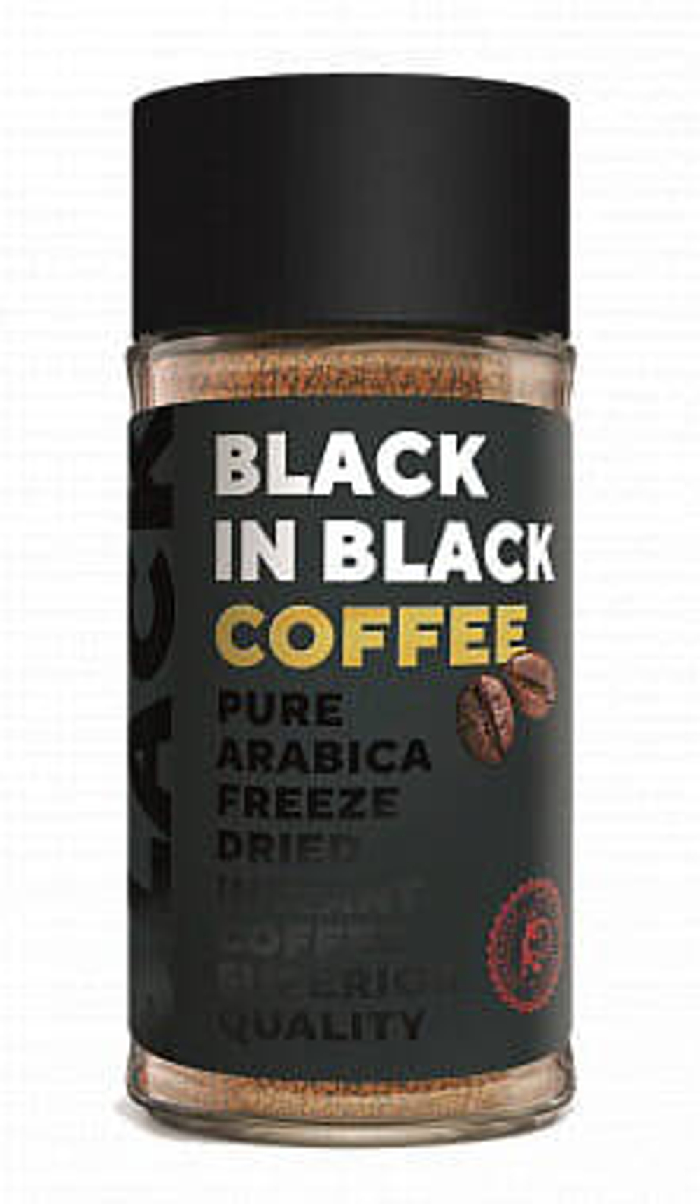 Кофе растворимый  Black in Black стекло 85 г.
