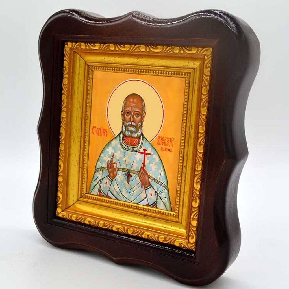 Алексий Аманов священномученик, пресвитер. Икона на холсте.