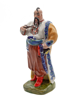 Фигура «Тарас Бульба». Фарфор, h-23 см., СССР, ЗКХ Полонное (Полонский фарфоровый завод), 1970-е гг.