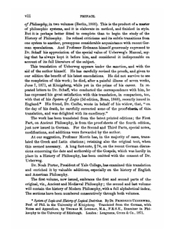 History of Philosophy, From Thales to the Present Time. Volume 1 | Friedrich Ueberweg