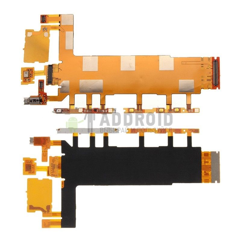 Шлейф для Sony Xperia Z3 D6603 с кнопками включения и регулировки громкости