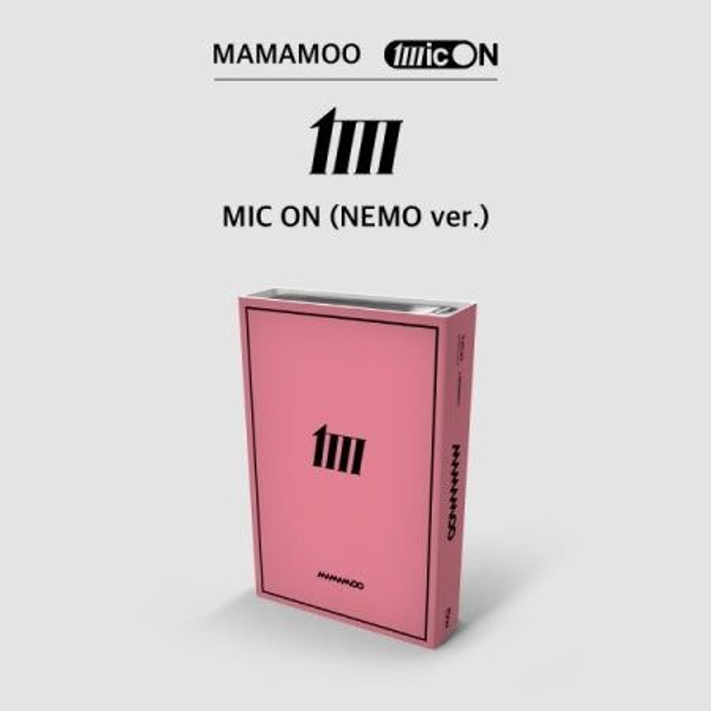 Альбом MAMAMOO - MIC ON 12th Mini Album NEMO Version