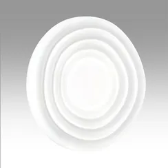 7679/DL PALE SN 202 Светильник пластик/белый LED 48Вт 3000-6000К D380 IP43 пульт ДУ FASS