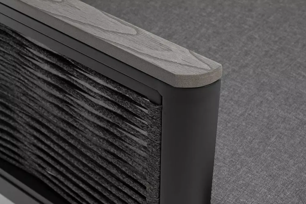 "Париж" модульная лаунж-зона садовая, цвет серый