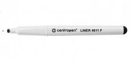 Линер CENTROPEN ERGOLINE Cap off 0,3 мм черный