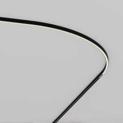 Трековый магнитный светодиодный светильник Maytoni Levity Flex TR186-1-16W2.7K-B